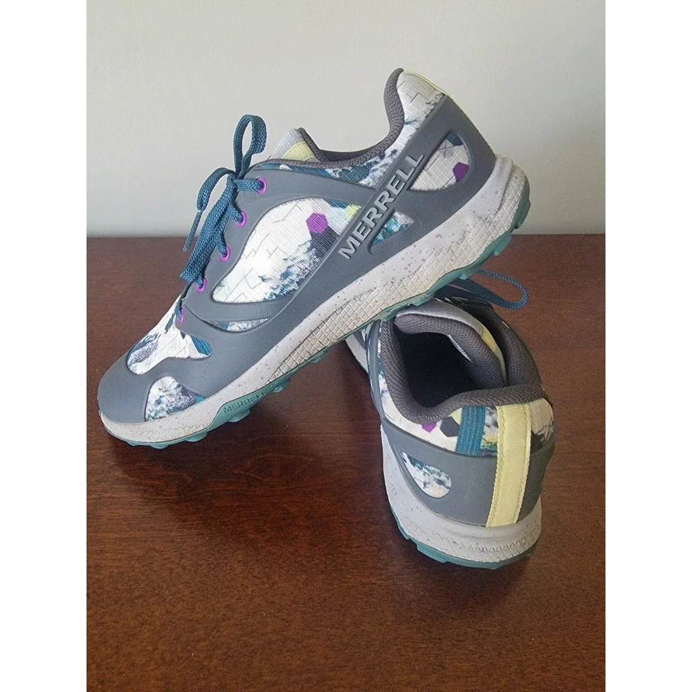 Merrell Altalight Low Youth 7 Hiking Shoe Unisex Boy Girl Outdoors Camping GUC